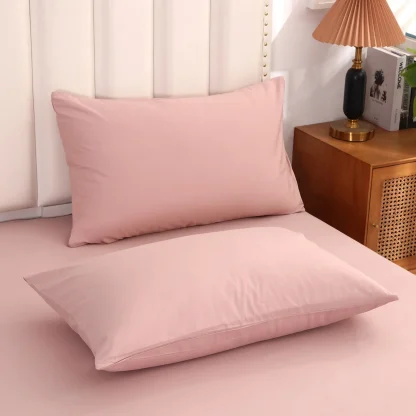 Sleek Comfy Pink Duvet Cover - Image 3