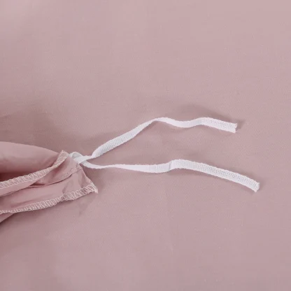 Sleek Comfy Pink Duvet Cover - Image 4