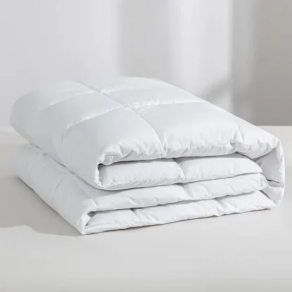 Lightweight Quilted White Duvet - Image 6