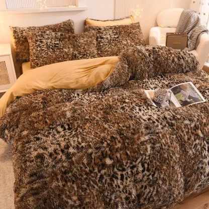 Luxury Leopard Print Duvet Cover - Image 3