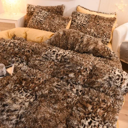 Luxury Leopard Print Duvet Cover - Image 5