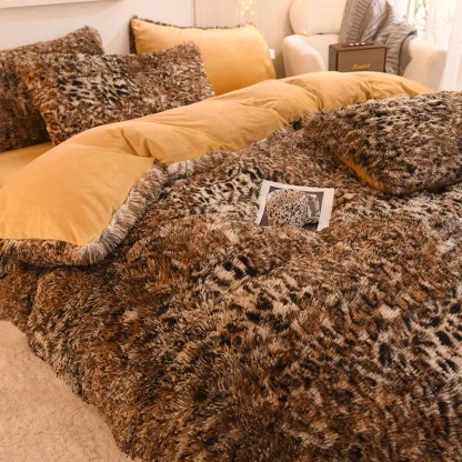 Luxury Leopard Print Duvet Cover - Image 4