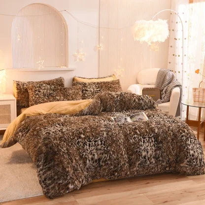 Luxury Leopard Print Duvet Cover - Image 2